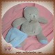 DOUDOU ET COMPAGNIE OURS GRIS MOUCHOIR BLEU SOS