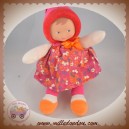 COROLLE SOS DOUDOU POUPEE ROSE ROBE FLEUR ORANGE