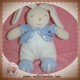 TARTINE ET CHOCOLAT SOS DOUDOU LAPIN BLANC VESTE BLEU