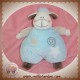 KIMBALOO DOUDOU MOUTON BLANC QUASI PLAT BLEU BEIGE ETOILE SOS