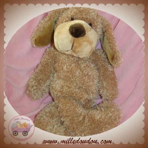 HAPPY HORSE DOUDOU CHIEN BOUCLETTE MARRON SOS