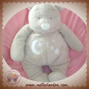 NOUKIE'S DOUDOU OURS NOUKY TIDOU GRIS FLUORESCENT SOS