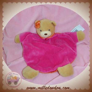 KALOO DOUDOU OURS PLAT ROSE CHINOIS SOS