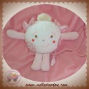 TAKINOU SOS DOUDOU VACHE GIRAFE QUASI PLAT ROSE FLEURS