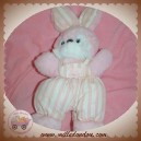 TARTINE ET CHOCOLAT SOS DOUDOU LAPIN PELUCHE ROSE SALOPETTE