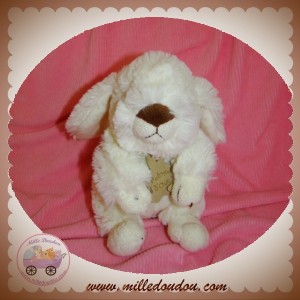 HISTOIRE D'OURS SOS DOUDOU LAPIN ECRU BLANC NEIGE