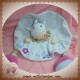 KIABI SOS DOUDOU LUTIN POUPEE OVAL PLAT BLEU KMB