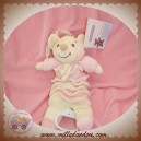 NOUNOURS DOUDOU SOURIS ECRU ROSE MUSICAL SOS