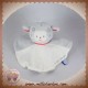 SUCRE D'ORGE DOUDOU OURS COSMONAUTE PLAT ROND BLANC GRIS SOS