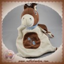 RAYNAUD LES PETITES MARIE SOS DOUDOU CHEVAL PLAT MARRON ECRU AB