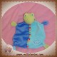 BABY CLUB C&A DOUDOU GRENOUILLE VERTE PLAT BLEU TURQUOISE 