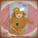 GIPSY DOUDOU CHIEN MUSICAL MARRON EMPREINTE SOS