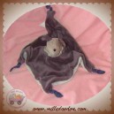 MOULIN ROTY SOS DOUDOU CACHE CACHE CHIEN LAPIN PLAT GRIS MAUVE