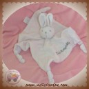 CADET ROUSSELLE SOS DOUDOU LAPIN PLAT BLANC NOEUD