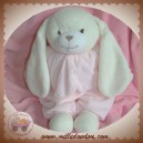 NOUNOURS SOS DOUDOU LAPIN BLANC CORPS ROSE