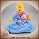 DISNEY SOS DOUDOU OURS WINNIE L'OURSON MARIONNETTE BLEU PORCINET