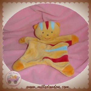 SUCRE D'ORGE SOS DOUDOU OURS PLAT INDIEN ORANGE