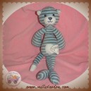 TCF DOUDOU CHAT OURS BLEU RAYE 110AAZACHA TOUT COMPTE FAIT SOS