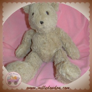 NATURE ET DECOUVERTES DOUDOU OURS MARRON BEIGE SOS