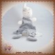 MOULIN ROTY SOS DOUDOU LAPIN PLAT AIME ET CELESTE RAYE BLEU