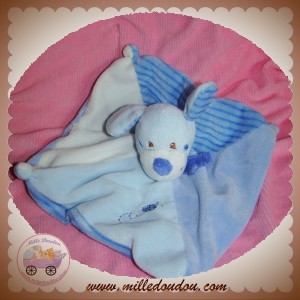 NICOTOY SOS DOUDOU CHIEN BLEU PLAT COCCINELLE