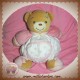 KALOO DOUDOU OURS BOULE FLEUR ROSE LILIROSE 24 CM