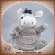 HISTOIRE D'OURS SOS DOUDOU ANE GRIS CLAIR MARIONNETTE