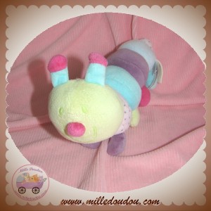 BOUT'CHOU MONOPRIX DOUDOU CHENILLE VERT ROSE VIOLET BLEU SOS