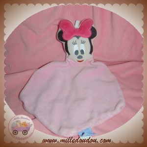 DISNEY NICOTOY DOUDOU MINNIE SOURIS PLAT ROSE SOS