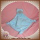 LA REDOUTE DOUDOU HIPPOPOTAME PLAT LOSANGE BLEU SOS