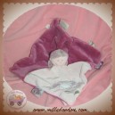 NOUKIE'S SOS DOUDOU FILLE KENZA TIDOU PLAT MAUVE ROSE FLEUR SOS