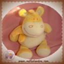 BENGY DOUDOU DINOSAURE VACHE ORANGE ECHARPE 23 CM SOS