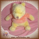 DISNEY DOUDOU OURS WINNIE L'OURSON PELUCHE JAUNE HOCHET SOS