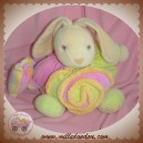 KALOO SOS DOUDOU LAPIN CANDIES ROSE ORANGE VERT BONBON