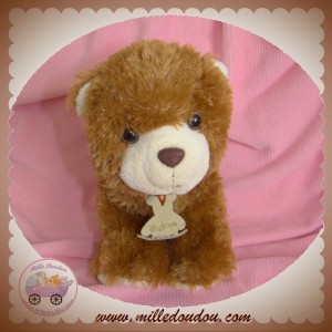 HISTOIRE D'OURS DOUDOU OURS BOUCLETTE MARRON SOS