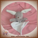 BNI RIVADIS DOUDOU LAPIN GRIS MOUCHOIR BLANC SOS