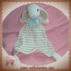 H&M H ET M SOS DOUDOU MOUTON LAPIN PLAT RAYE BEIGE ECRU