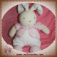 TARTINE ET CHOCOLAT DOUDOU LAPIN BLANC VESTE ROSE