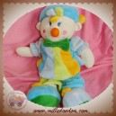 MGM SOS DOUDOU CLOWN GARCON BLEU JAUNE ORANGE