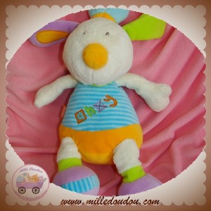 BABYSUN BABY SUN DOUDOU CHIEN LAPIN ECRU AHOY BLEU ORANGE HOCHET SOS