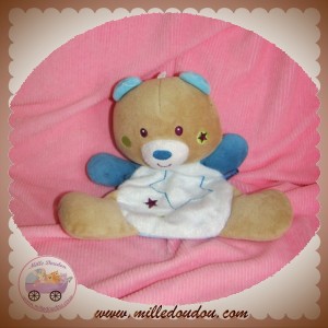 SUCRE D'ORGE DOUDOU OURS DOUMOU MAGIDOUX MARRON BLEU FLUORESCENT SOS