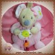 NICOTOY SOS DOUDOU SOURIS GRISE BOULE ROSE OISEAU MUSICAL