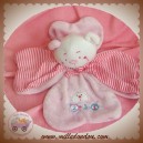 MAXITA SOS DOUDOU OURS PLAT ROSE TREFLE SOS