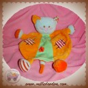 AJENA SOS DOUDOU CHAT PLAT ORANGE VERT FLEUR