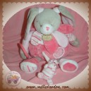 DOUDOU ET COMPAGNIE SOS LAPIN CELESTINE ROSE EVEIL