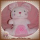 NICOTOY SOS DOUDOU SOURIS QUASI PLAT ROSE SOS 