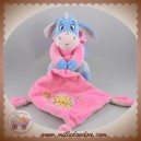 DISNEY DOUDOU BOURRIQUET BLEU DEGUISE MOUCHOIR ROSE SOS