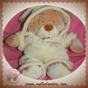 PELUCHE LUMICALIN - OURS ROSE 30 CM