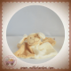 BENGY DOUDOU MOUTON PLAT ECRU BEIGE DOS VERT SOS