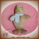 BENGY SOS DOUDOU OTARIE PHOQUE MARRON ECHARPE 25 cm